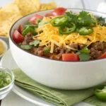 Taco Dip Recipe – A Layered Appetizer for Parties and Gatherings