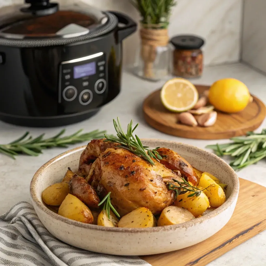 Slow Cooker Chicken and Potatoes in 2024
