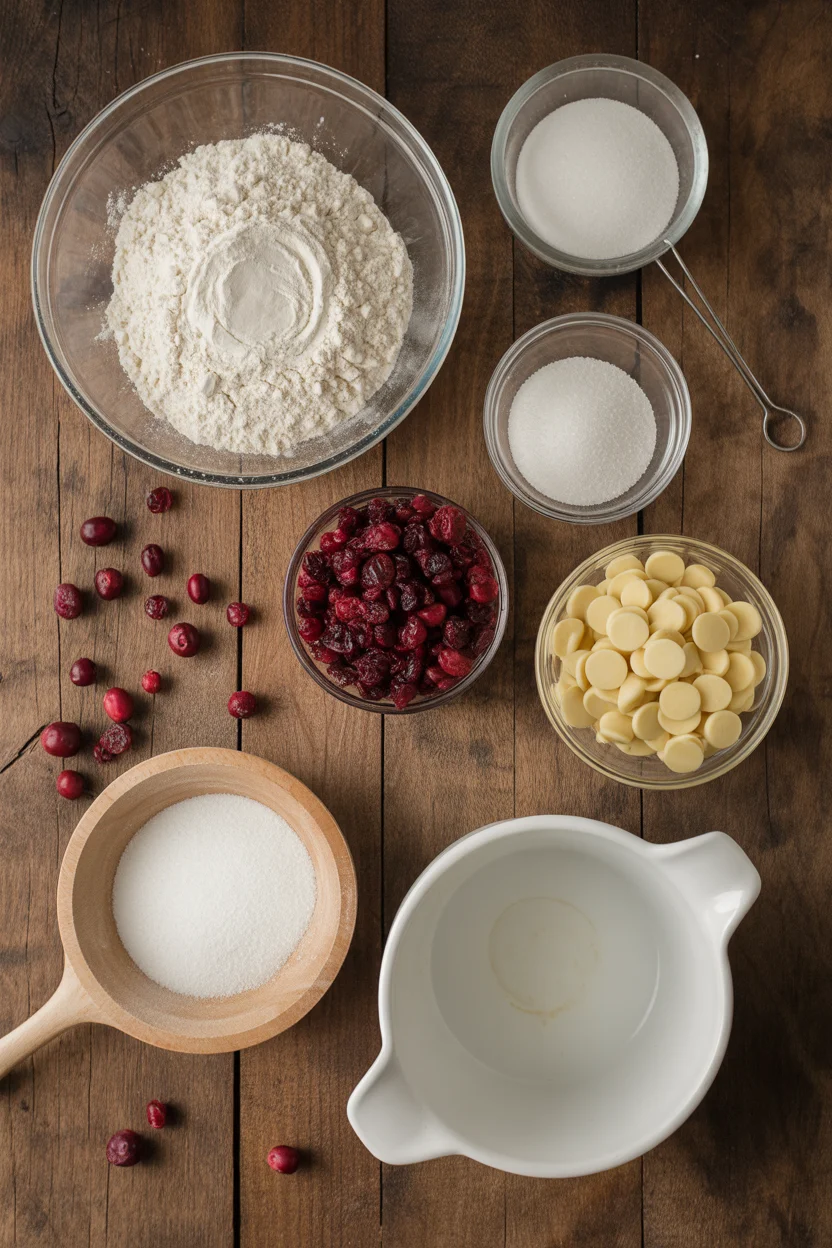 White Chocolate Cranberry Cookies