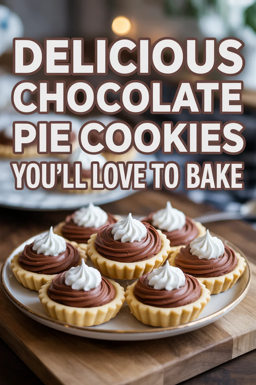 Chocolate Pie Cookies