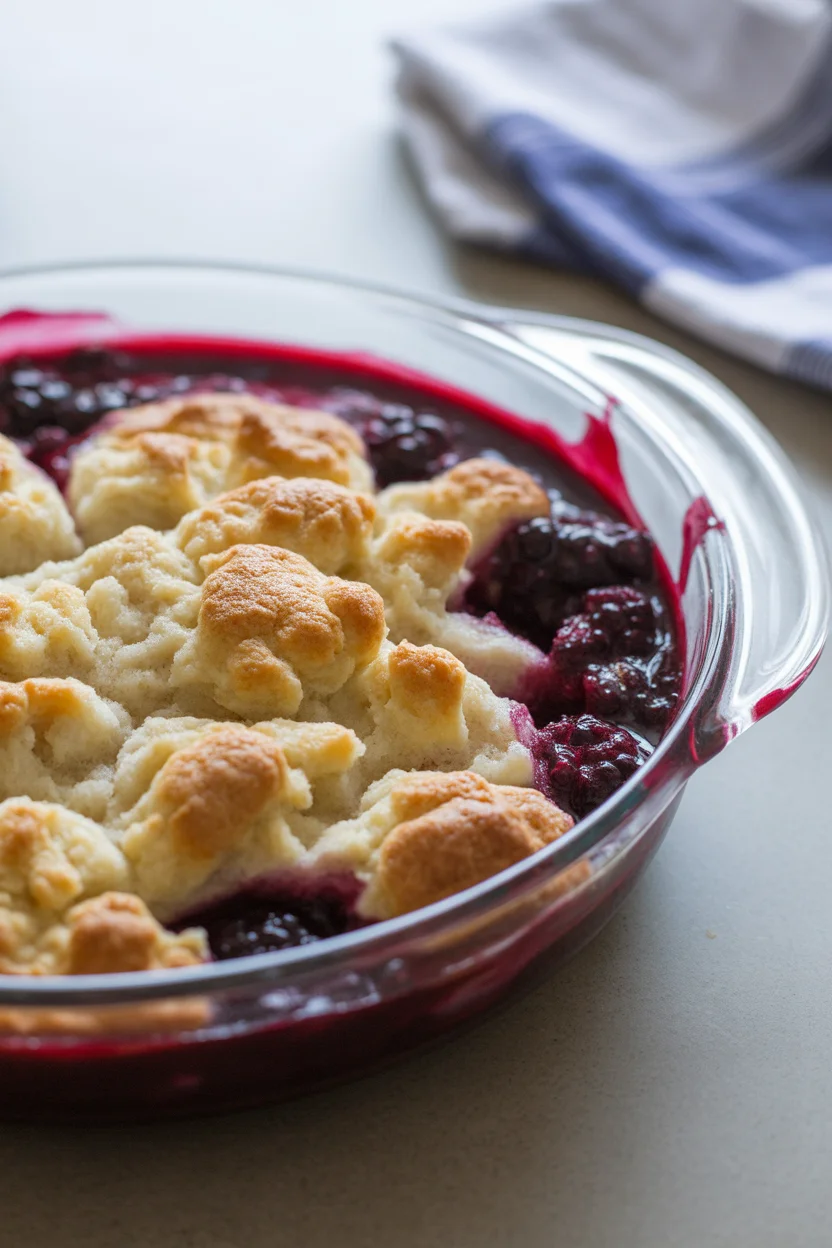 Gluten Free Fruit Cobbler