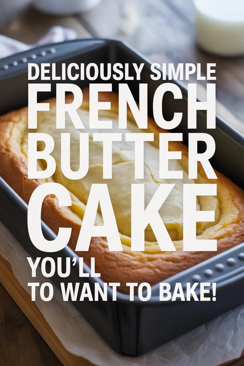 French Butter Cake