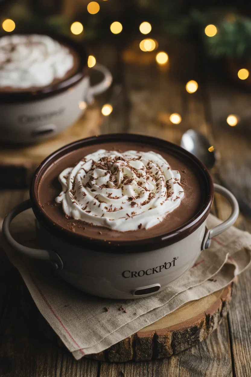 Cozy Up with this Creamy Crockpot Hot Chocolate Recipe