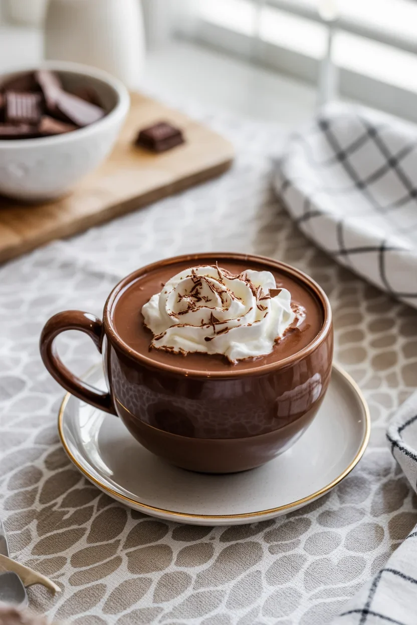 French Hot Chocolate Recipe (Chocolat Chaud)