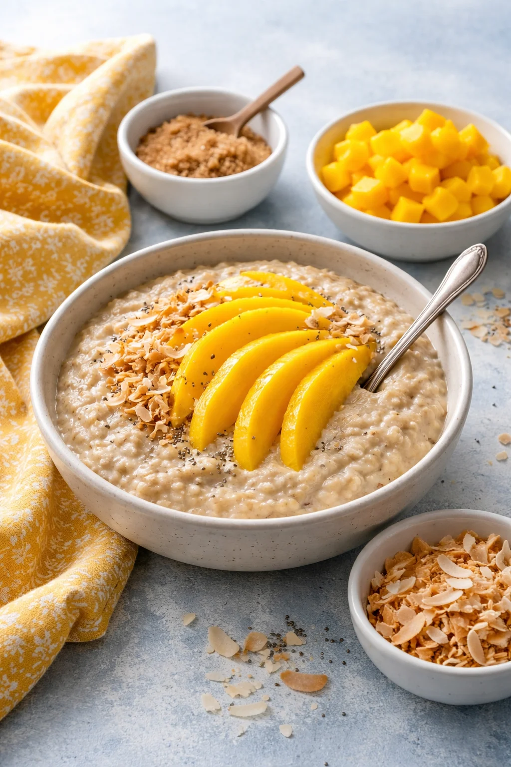 Delicious Coconut Oatmeal Bowl to Kickstart Your Day