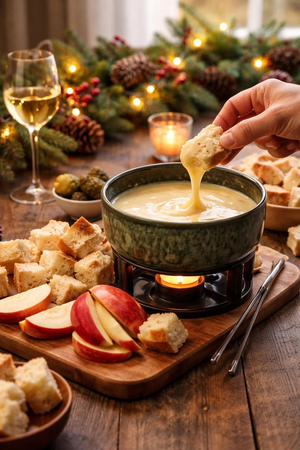 Copycat Melting Pot Cheese Fondue Recipe