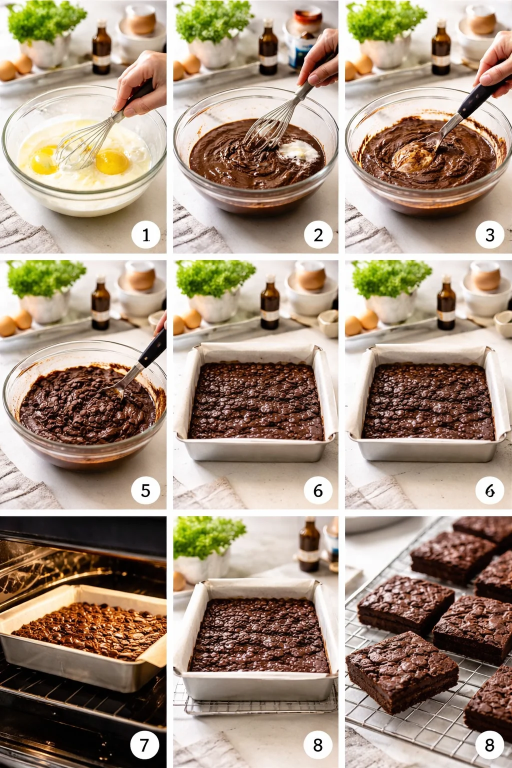 floureless Greek Jogurt Brownies