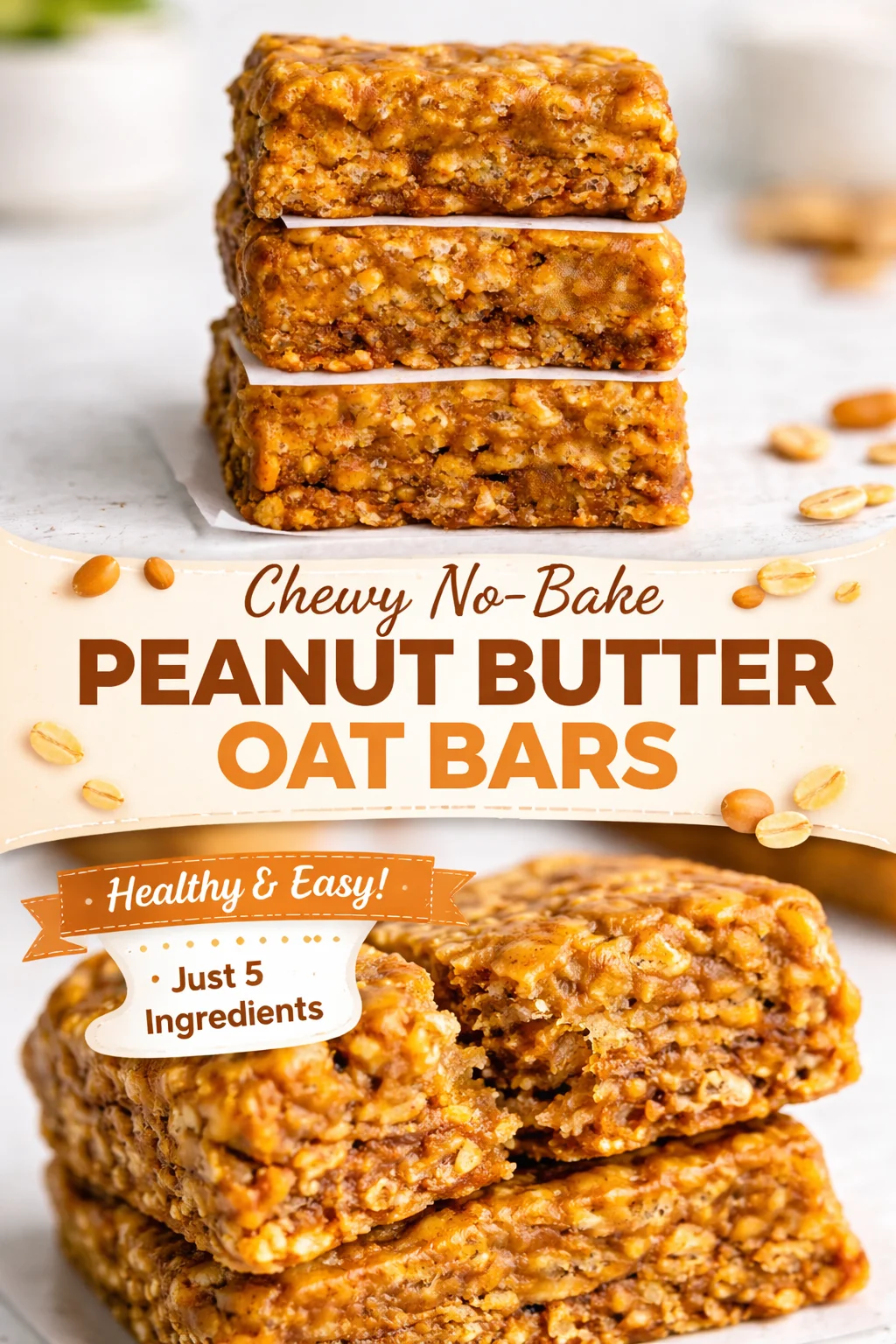 Delicious No-Bake Peanut Butter Protein Bars in Minutes!