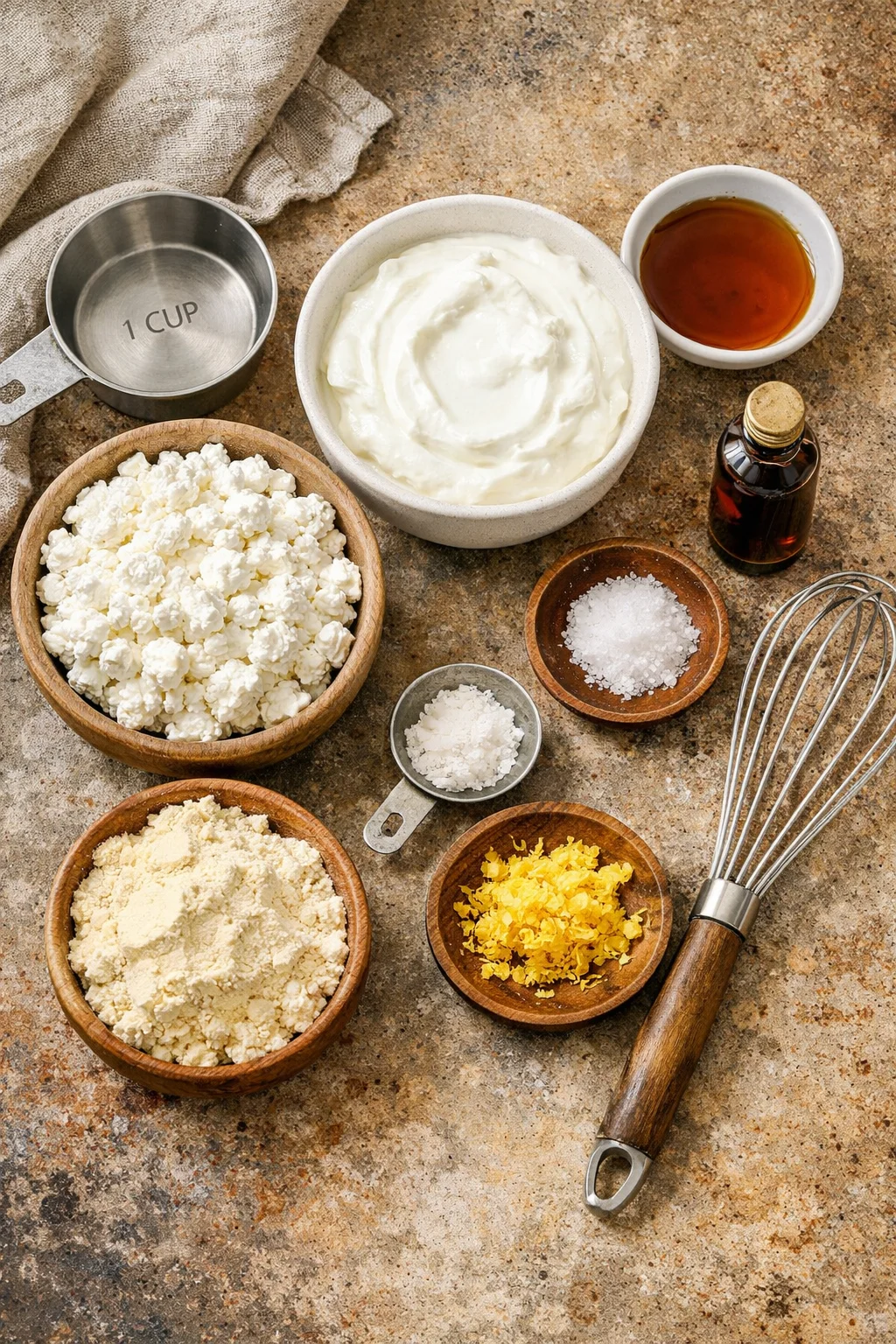 Protein Cottage cheesecake Jars for healthy snacking