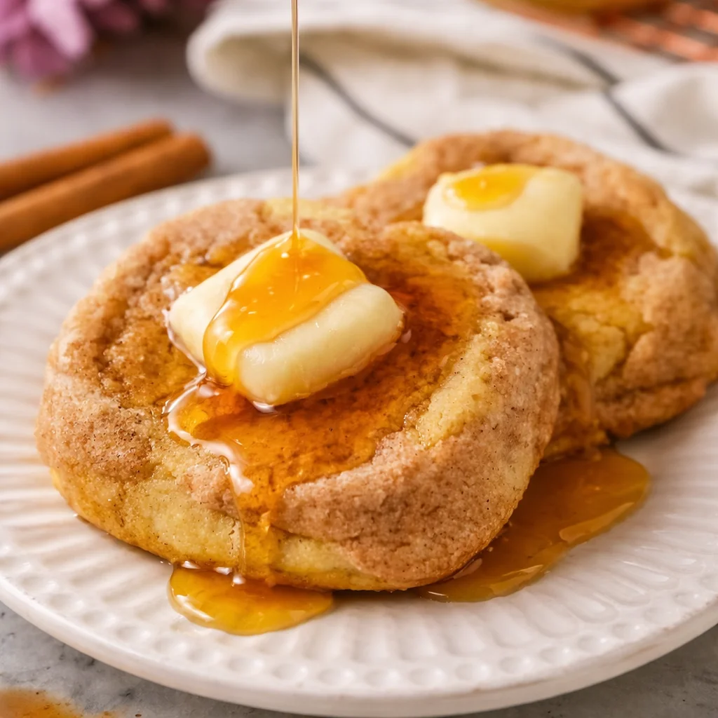 Chewy French Toast Cookies inspired by classic French toast flavors.