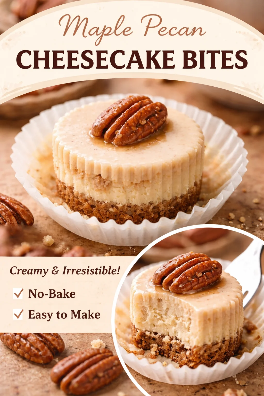 Deliciously Decadent Pecan Praline Mini Cakes to Savor