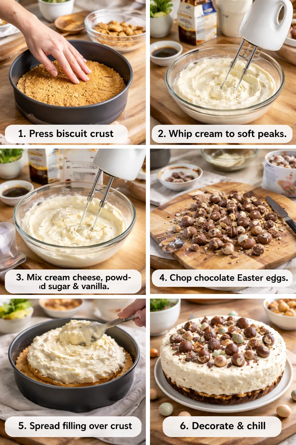 Deliciously Dreamy Easter Egg Cheesecake to Indulge In