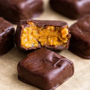 Delicious Healthy Homemade Butterfingers with a crunchy texture, made with wholesome ingredients.