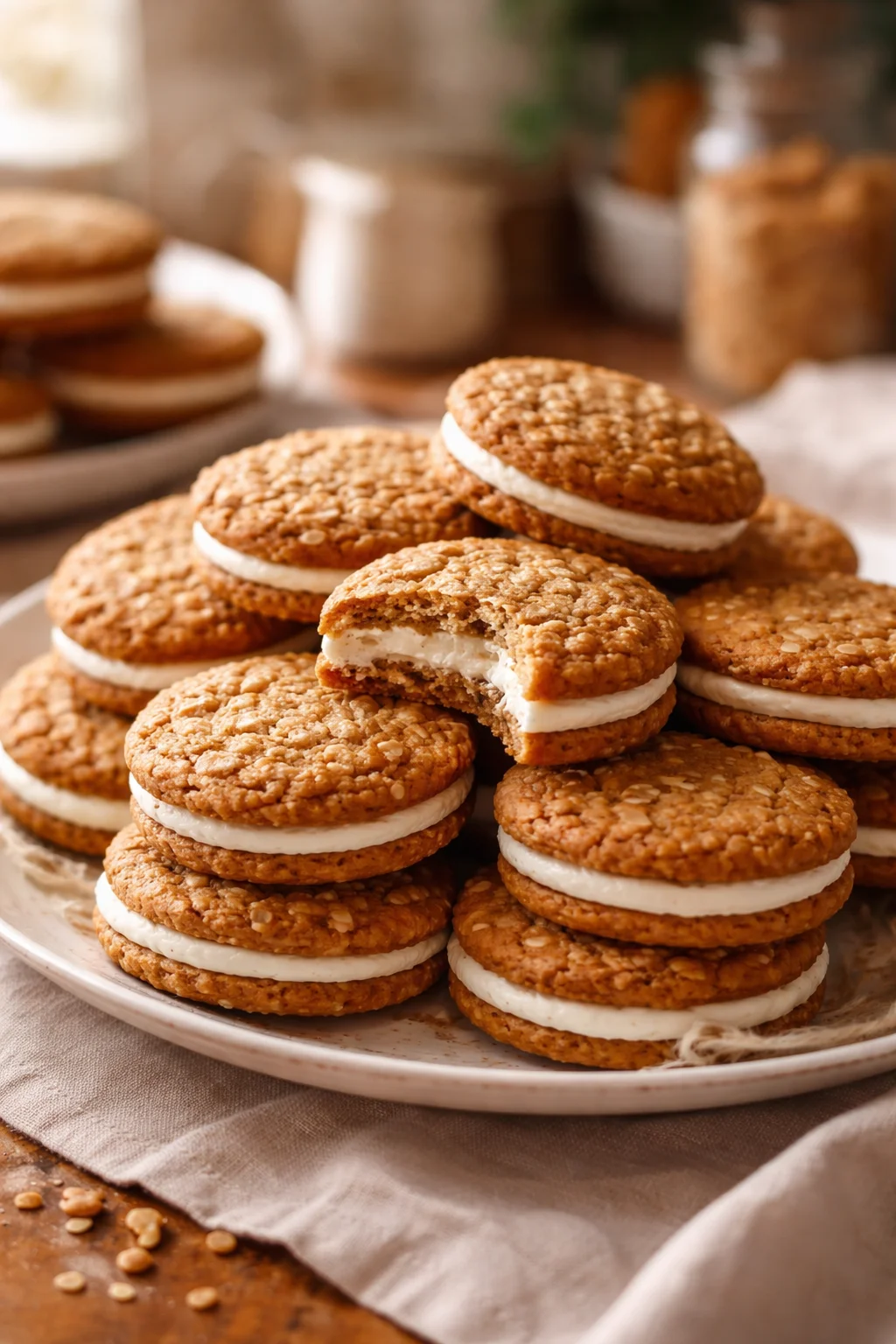 Homemade Oatmeal Cream Pies