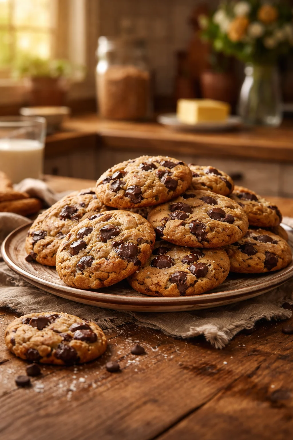 Bakery Style Chocolate Chip Cookies