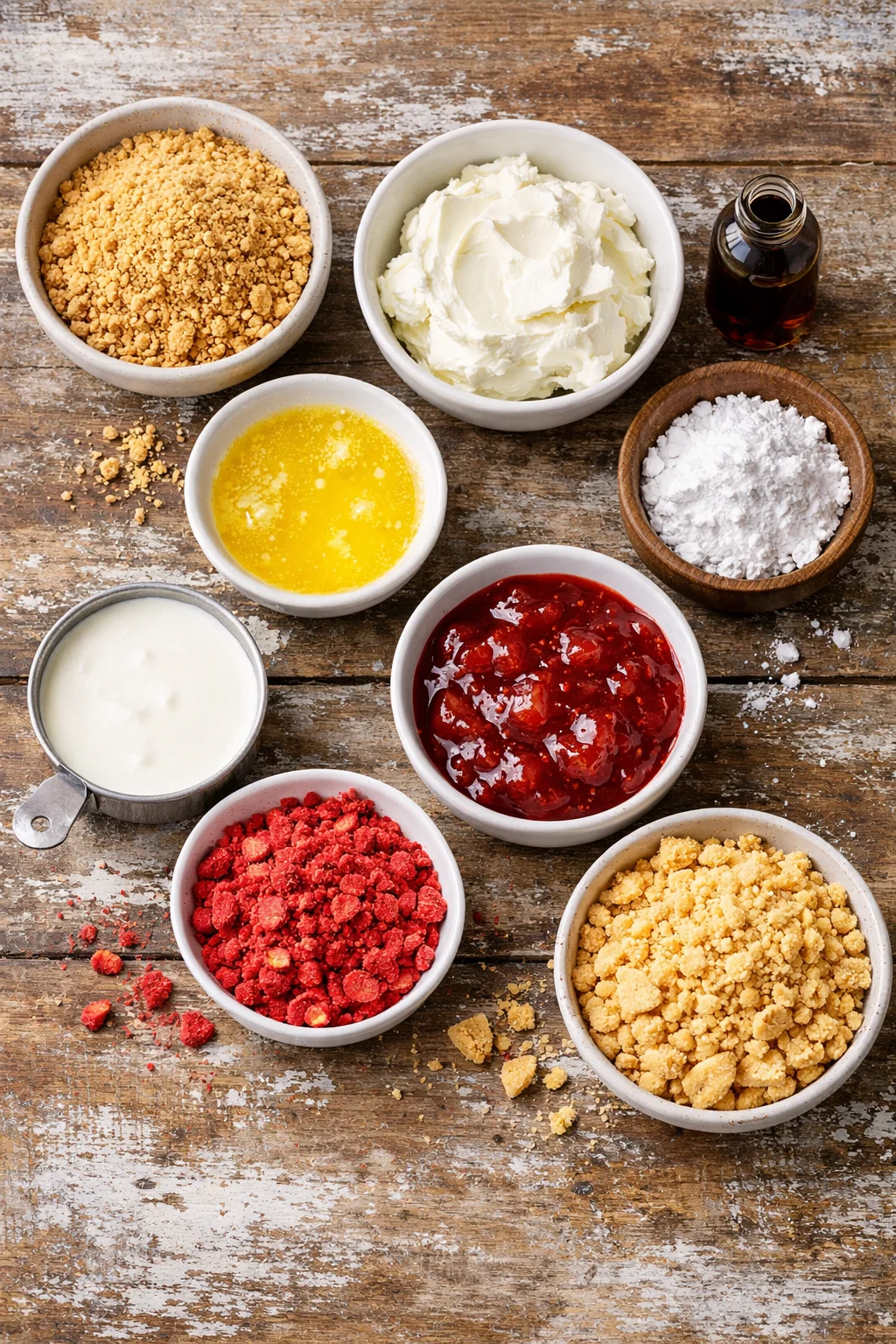 Strawberry Cheesecake Crunch Bites