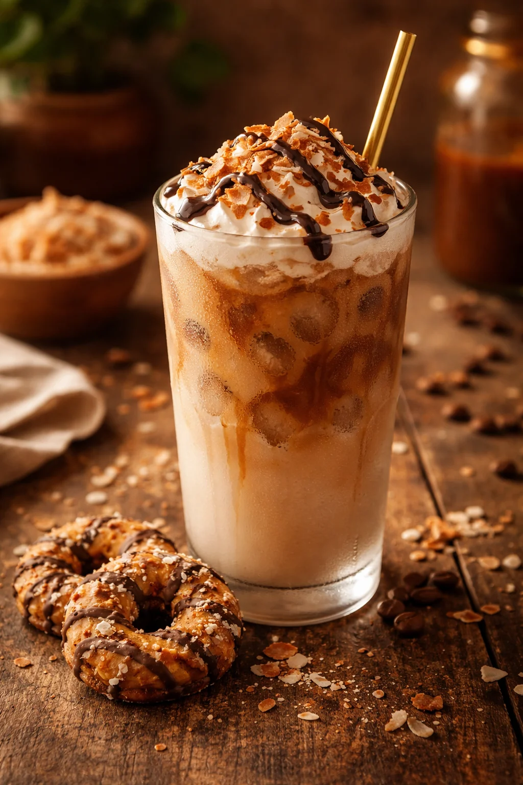 Samoas Iced Coffee