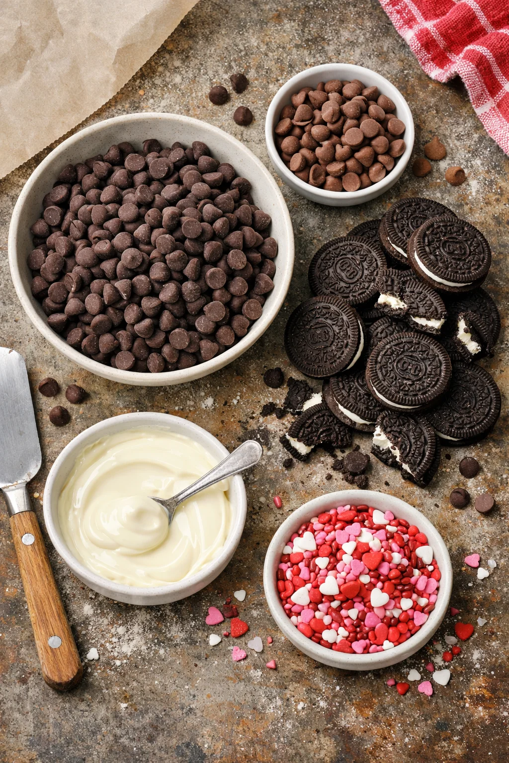 Delicious Valentine’s Day Oreo Cookie Bark (Easy No-Bake) Recipe