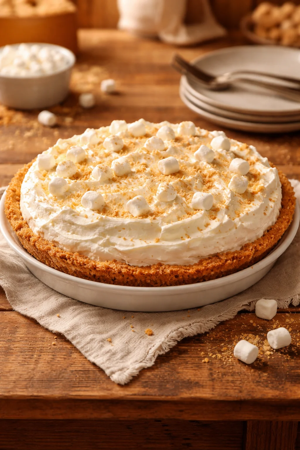 Deliciously Easy Marshmallow Whip Cheesecake Recipe