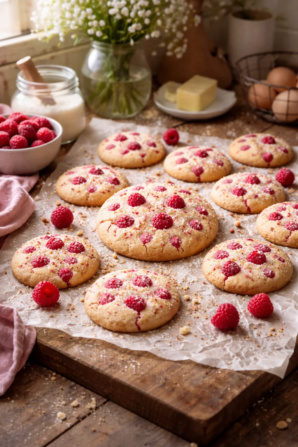 Deliciously Soft and Chewy Raspberry Sugar Cookies You’ll Love