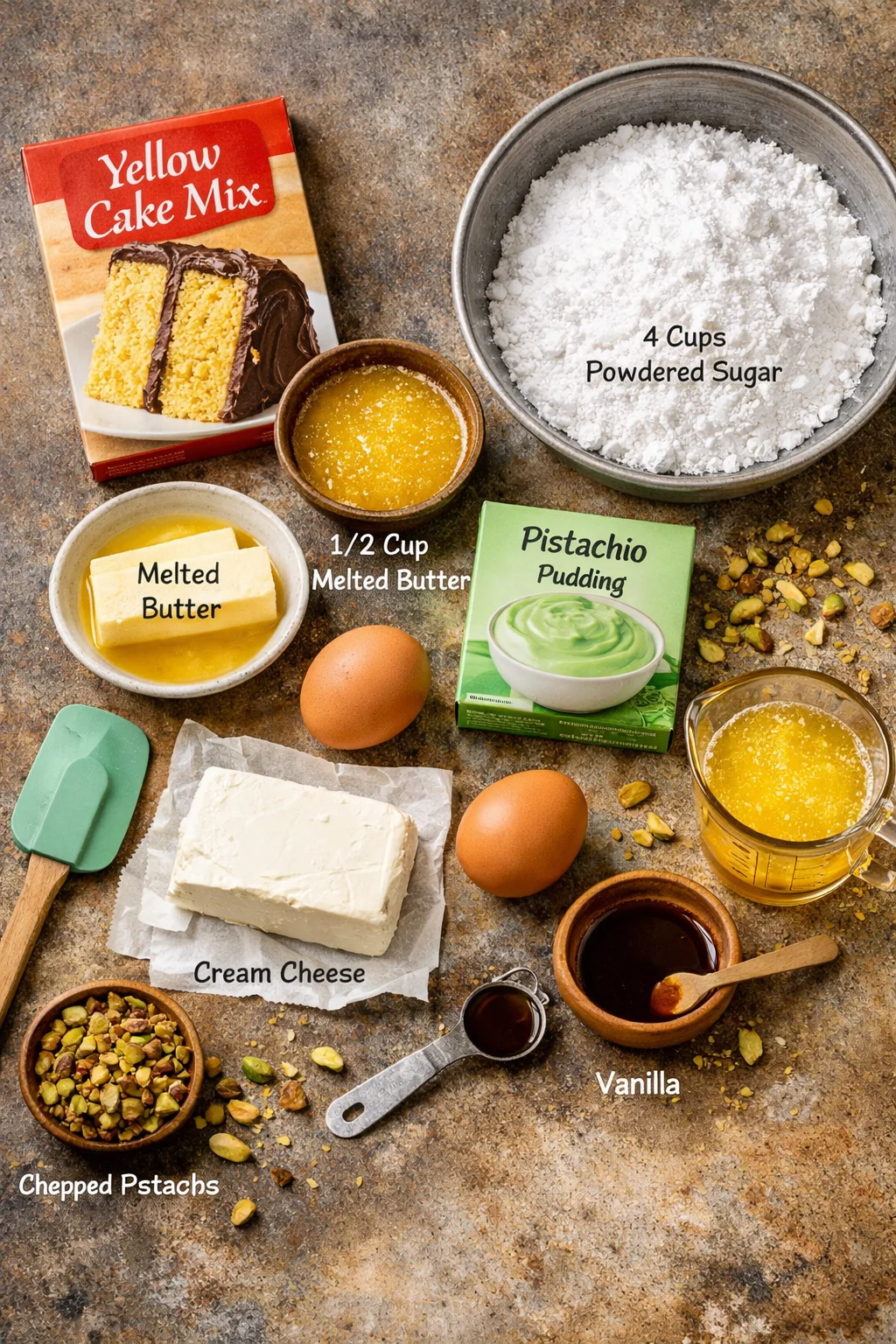 Pistachio Gooey Butter Cake Recipe You&rsquo;ll Want to Share!