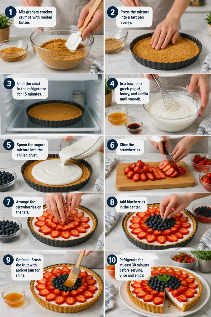 Healthy desserts with fruit.