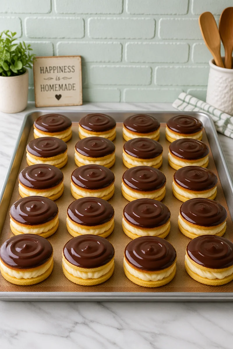 Irresistible Boston Cream Pie Cookies You’ll Want to Bake