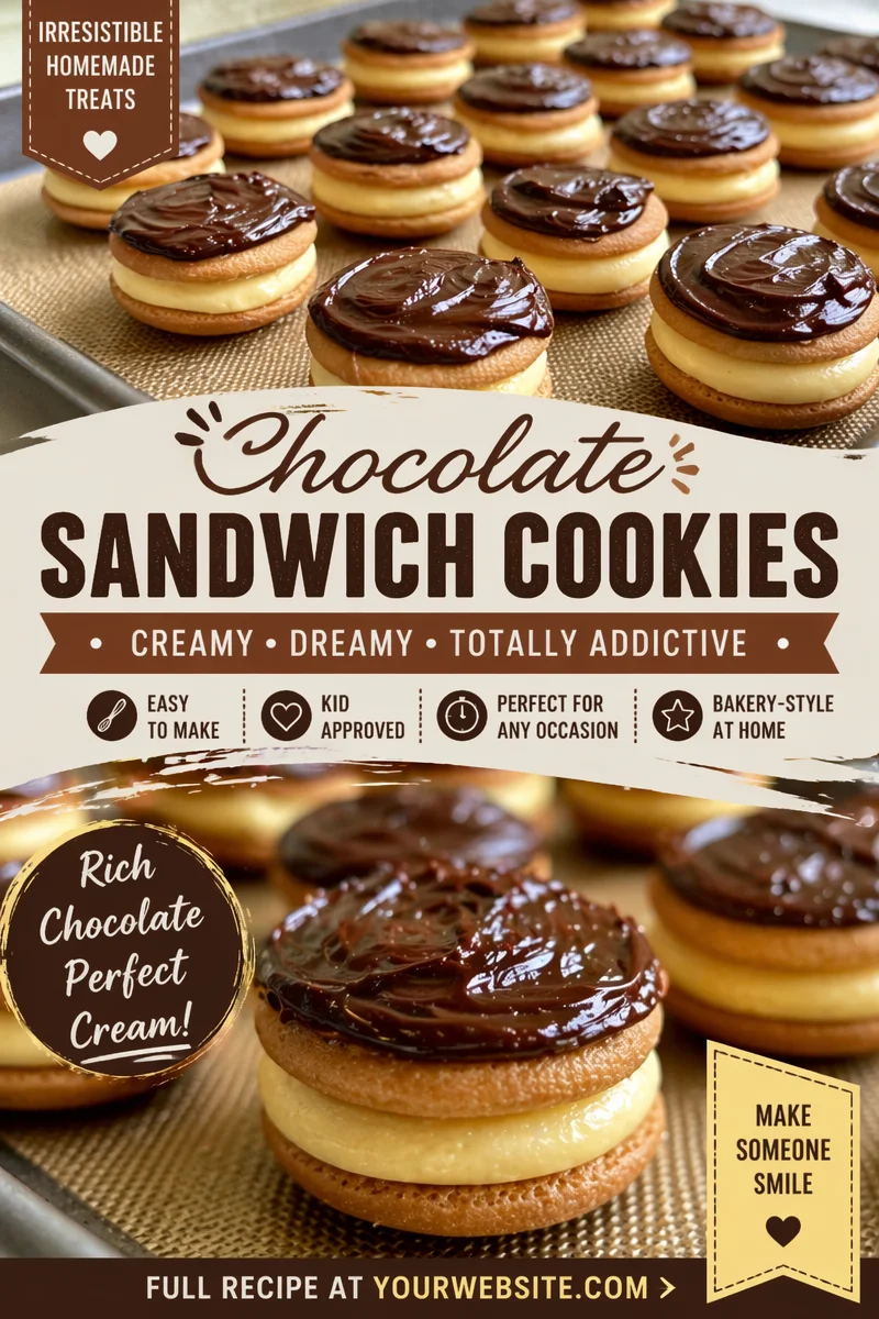 Irresistible Boston Cream Pie Cookies You’ll Want to Bake