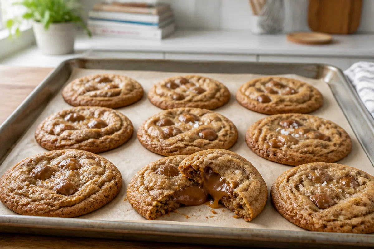 Bake Chewy Salted Caramel Cookies That Will Brighten Your Day