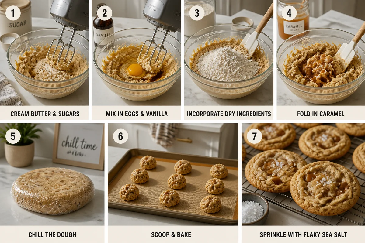 Bake Salted Caramel Cookies That Are Chewy