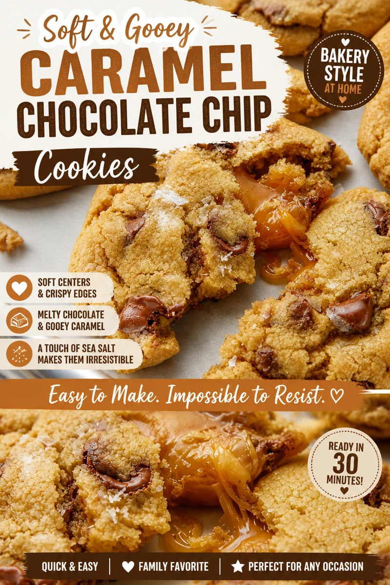 Bake Salted Caramel Cookies That Are Chewy