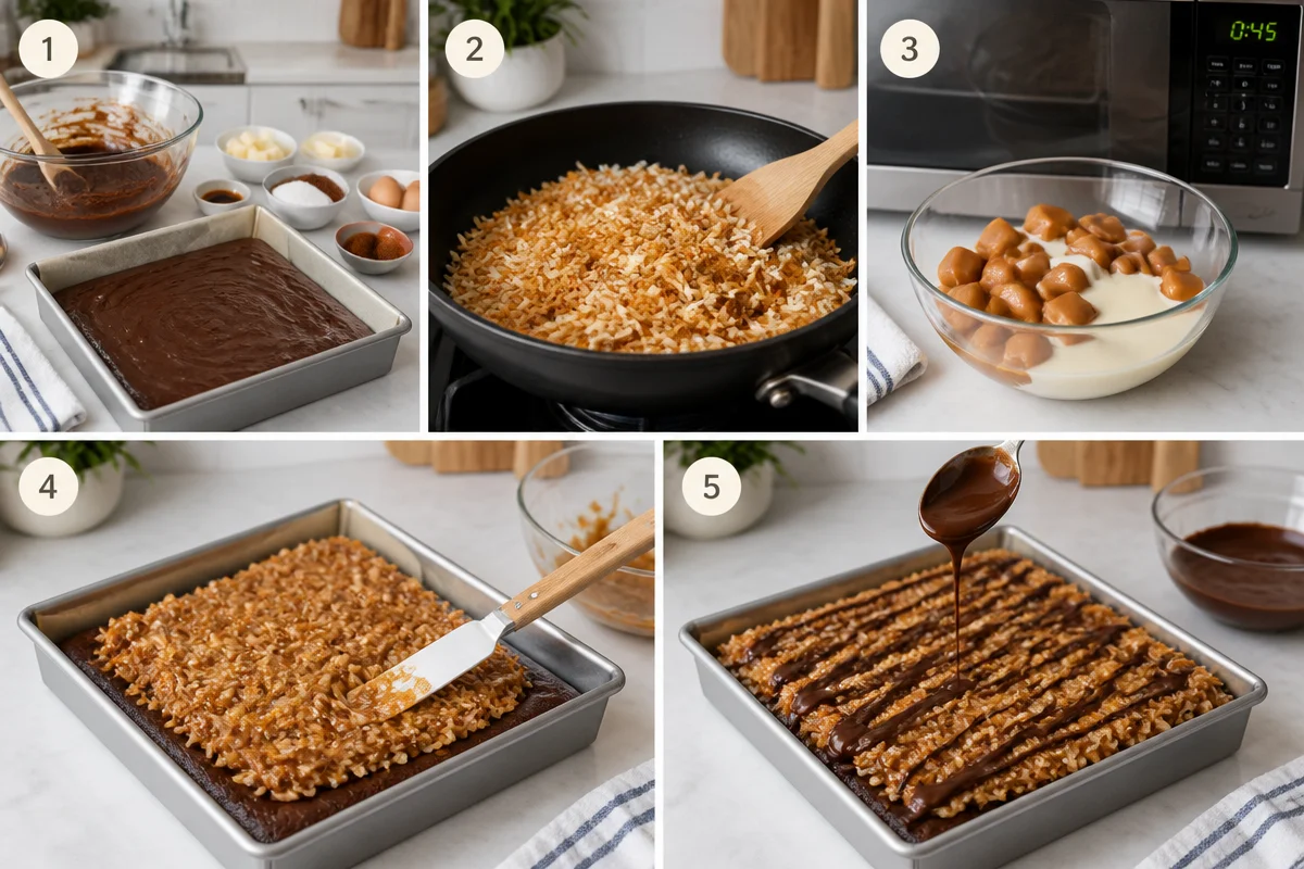 Bake Chewy Samoa Brownies for a Decadent Chocolate Treat