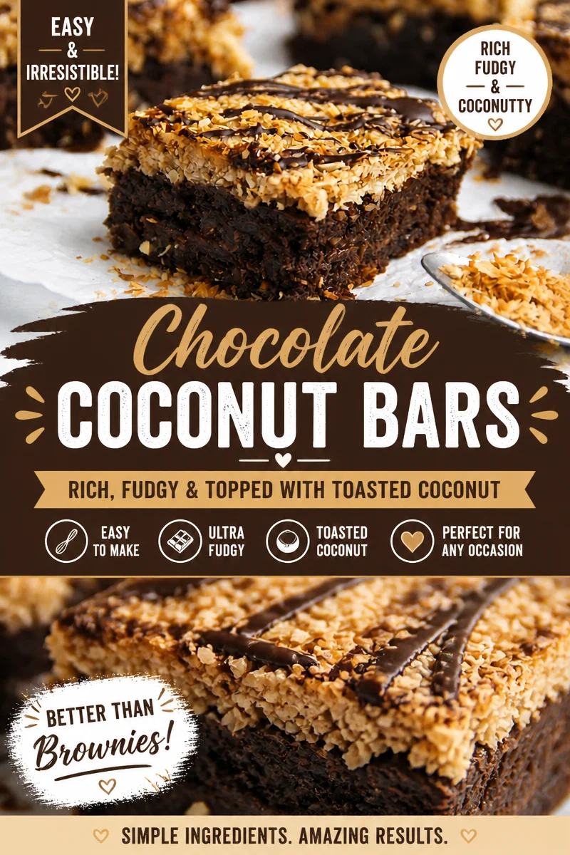 Bake Chewy Samoa Brownies For A Rich Chocolate Delight