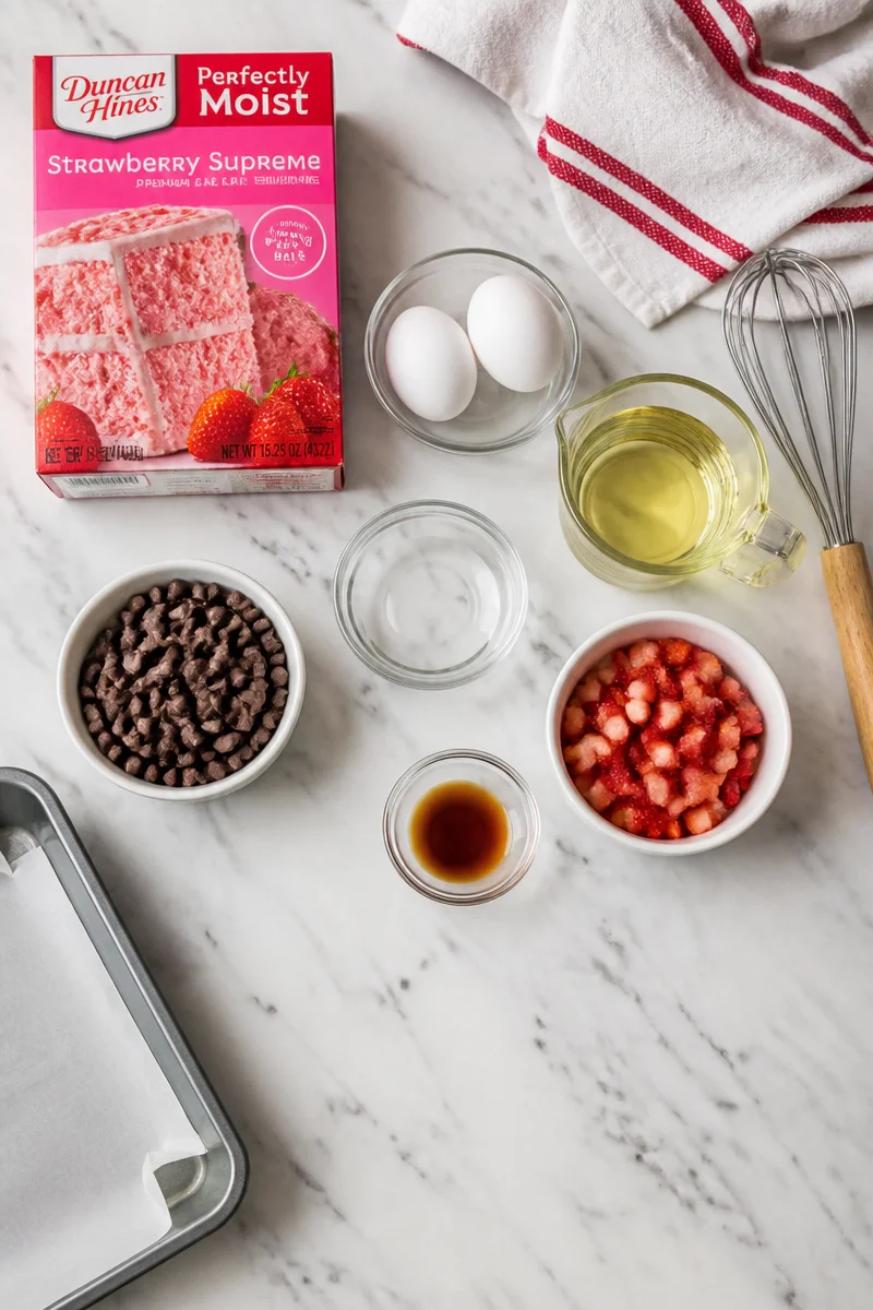 Delectable Strawberry Brownies: Simple Fruit-Chocolate Treats