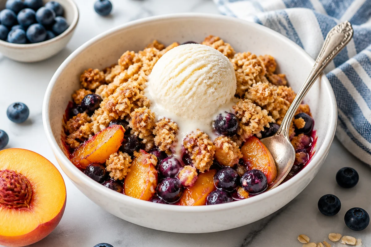 Delicious Blueberry Peach Crumble That Everyone Will Love