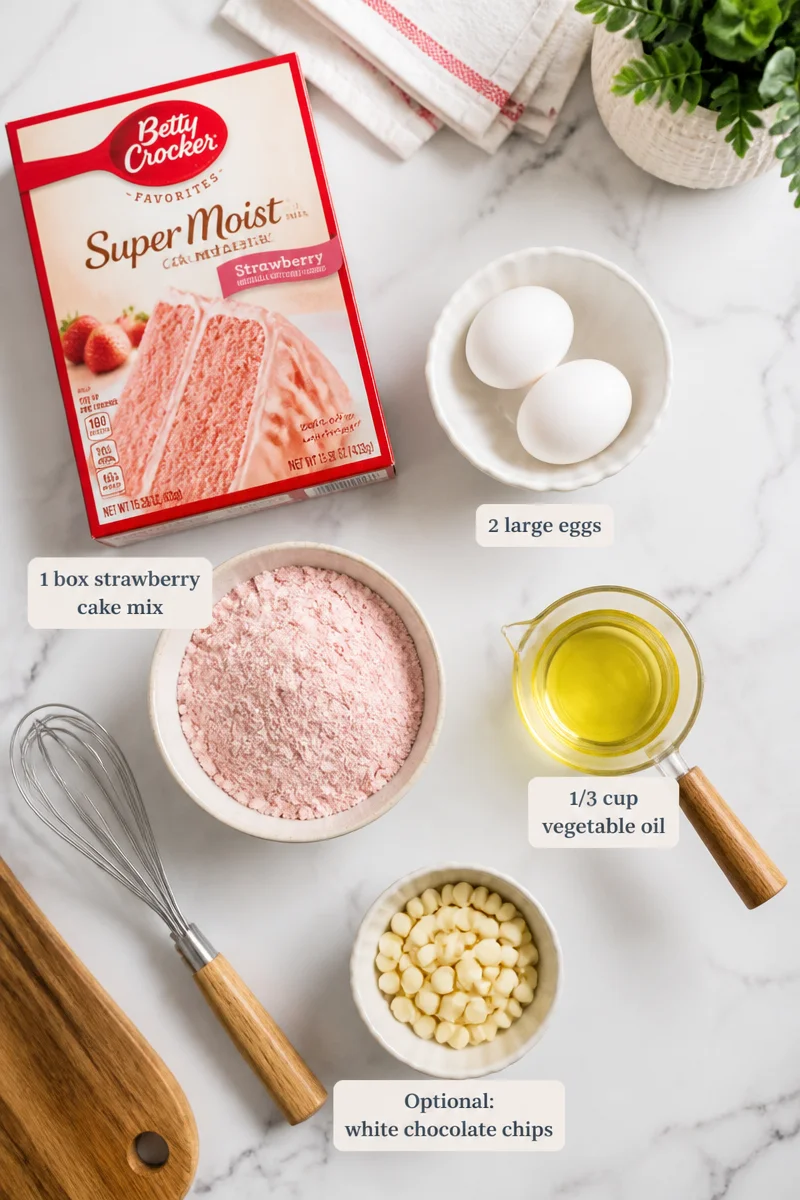 Delicious Strawberry Brownies: Fun Easy Sweets to Make from Cake Mix