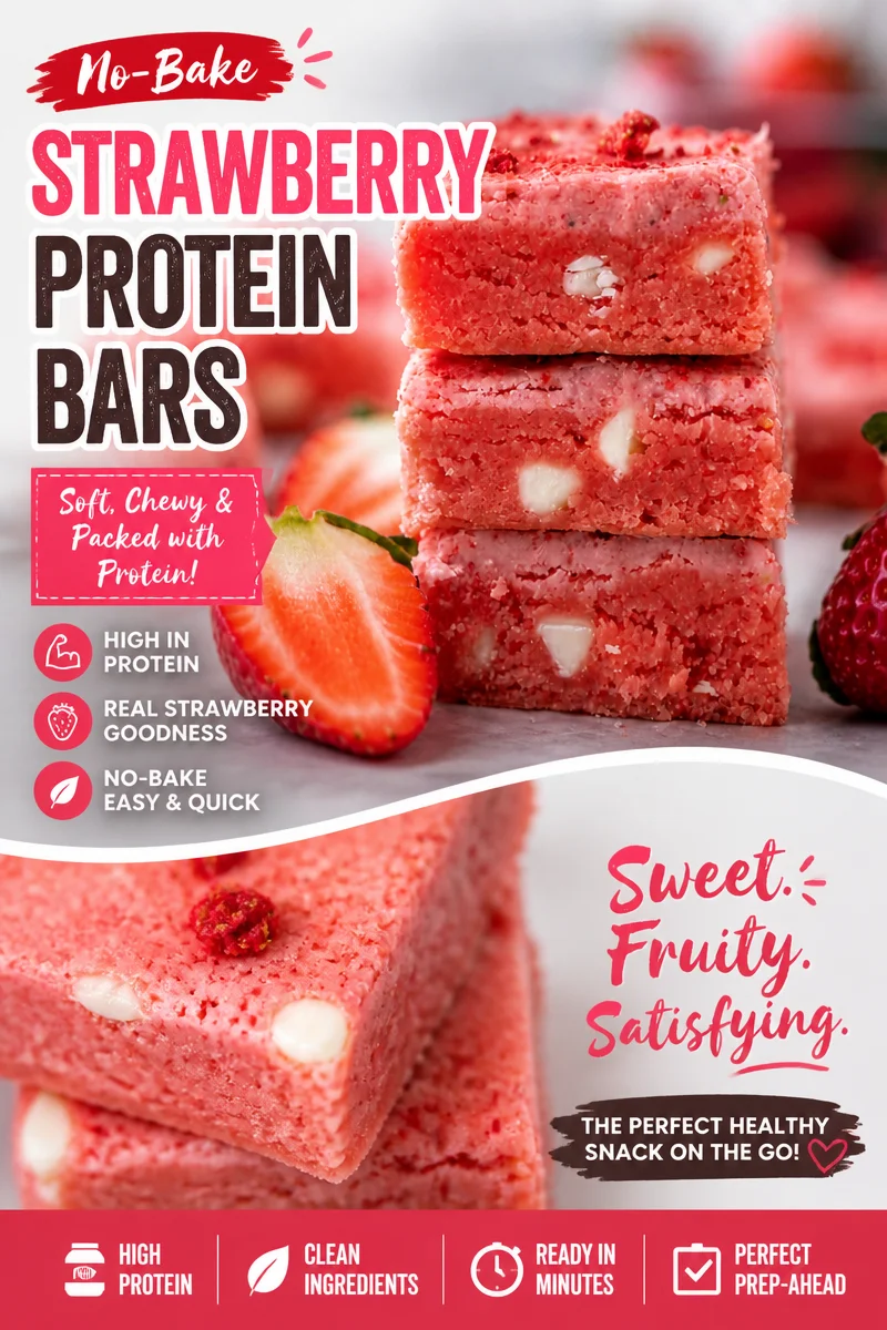 Delicious Strawberry Brownies: Fun Easy Sweets to Make from Cake Mix
