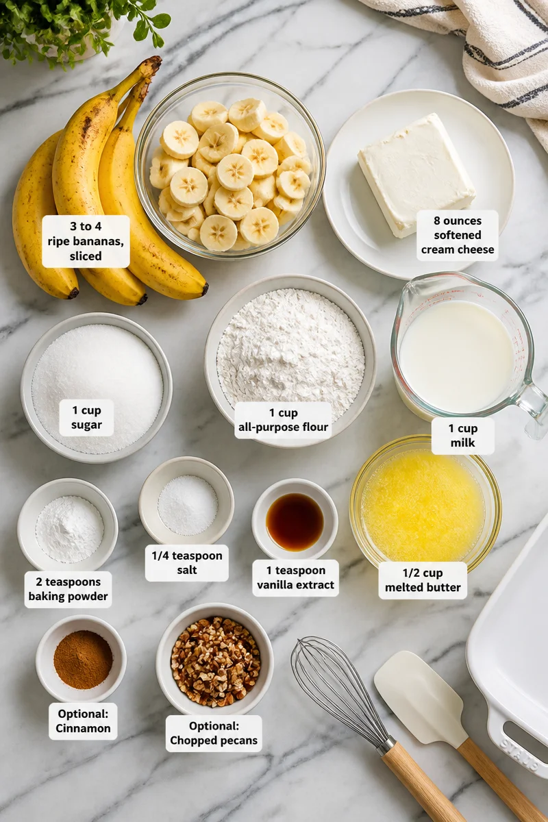 Deliciously Easy Banana Cream Cheese Cobbler You’ll Love