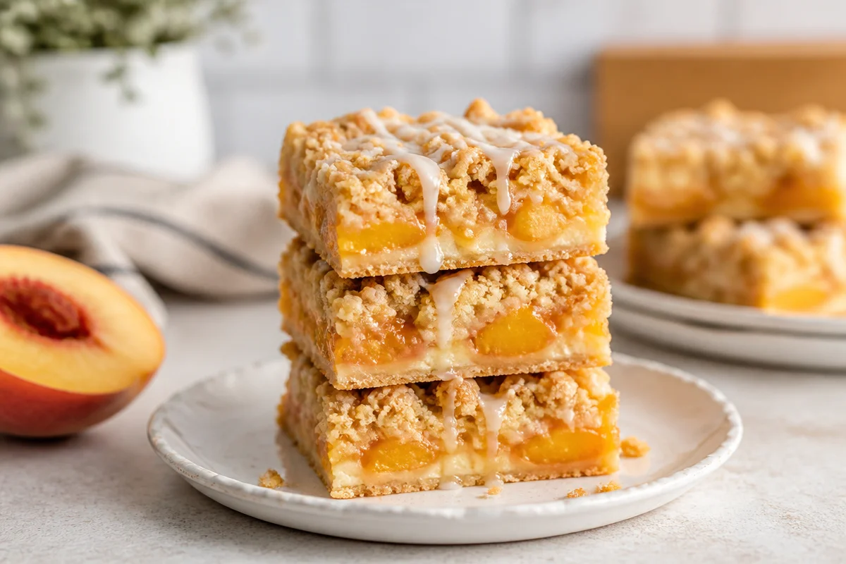 Deliciously Easy Peach Crumb Bars to Savor Every Bite