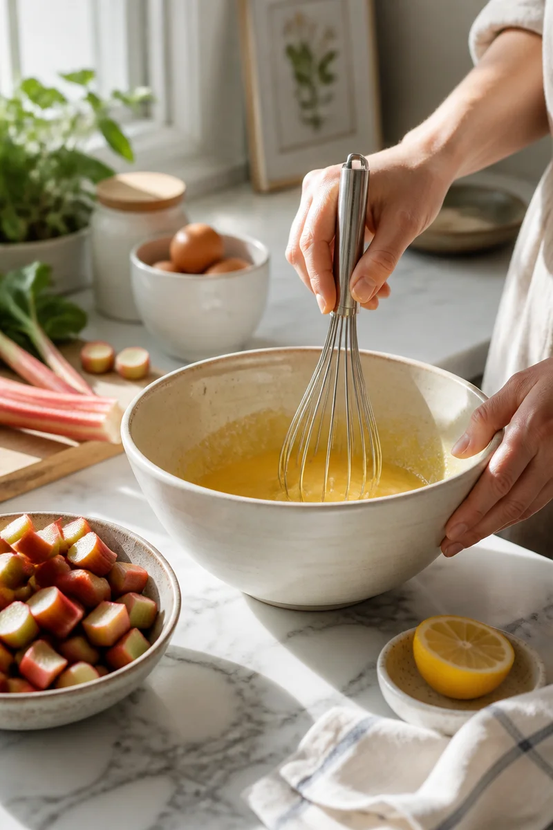 Easy Rhubarb Curd