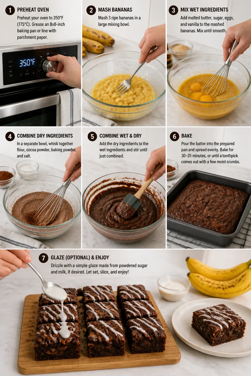 Irresistible Banana Bread Brownies You’ll Want to Bake Today