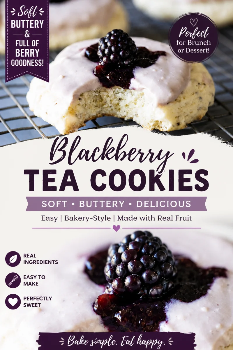 Lemon Blackberry Cookies