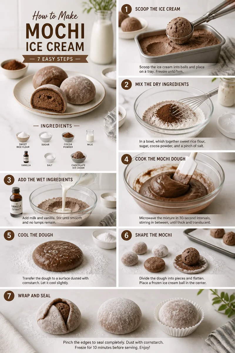 Mochi Ice Cream Recipe: Melt In Your Mouth Japanese & Korean Delights