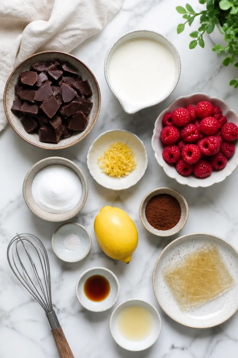 Savor Every Bite of Dark Chocolate Raspberry Mousse Cake