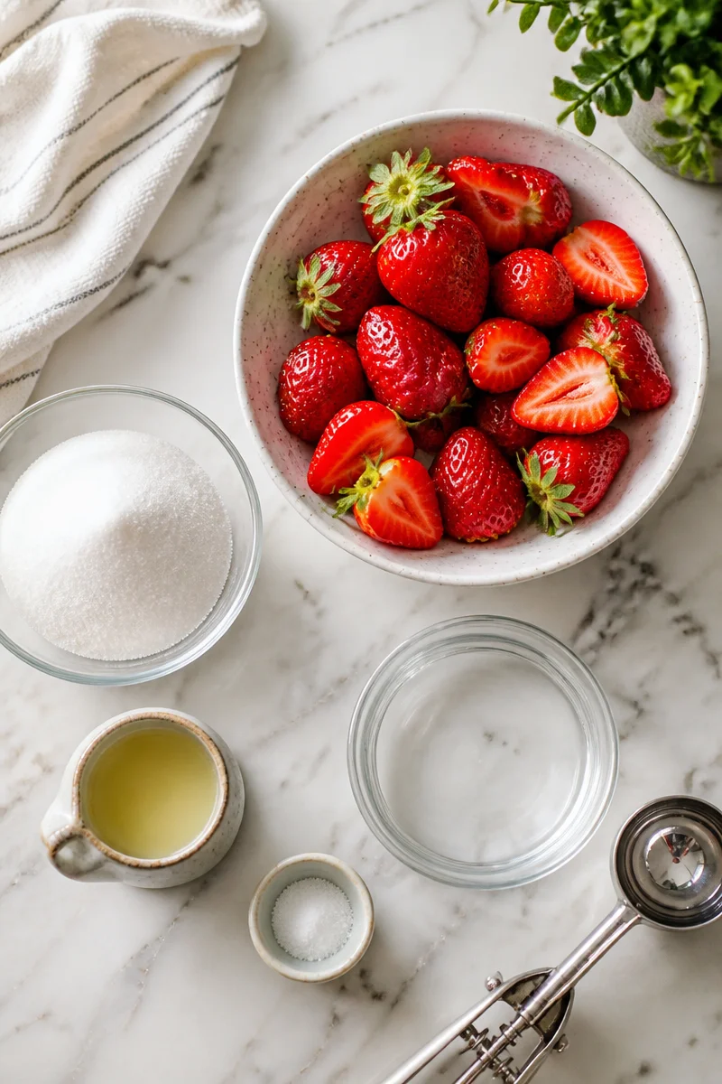 Strawberry Sorbet