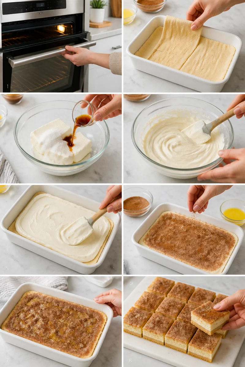 Simple and Delicious Mexican Churro Cheesecake Bars Recipe