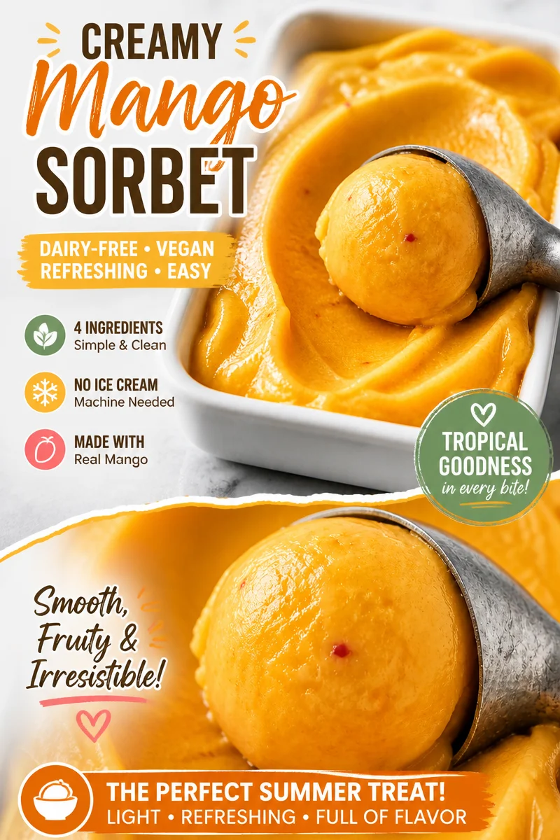 Perfect Peach Sorbet