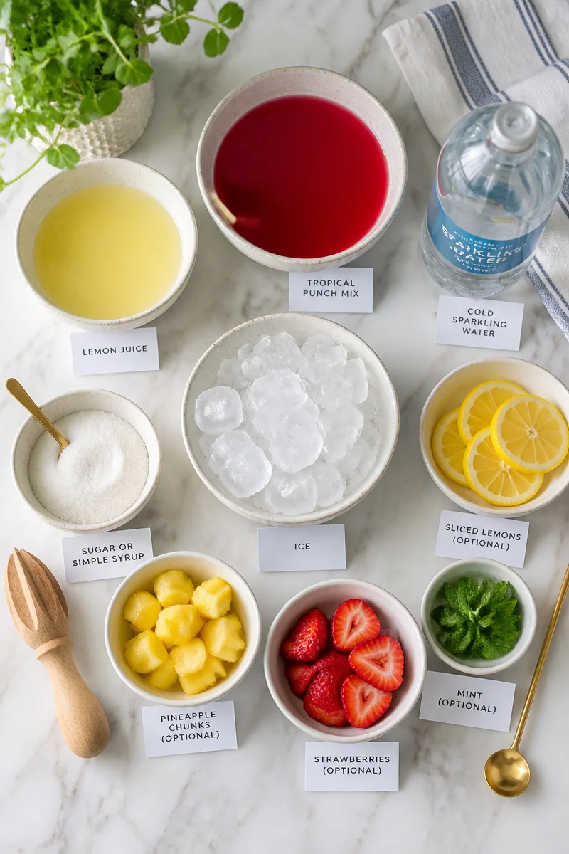 Tropical Punch Lemonade