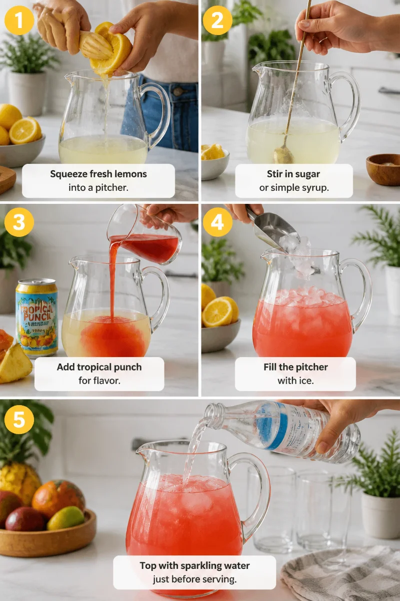 Tropical Punch Lemonade