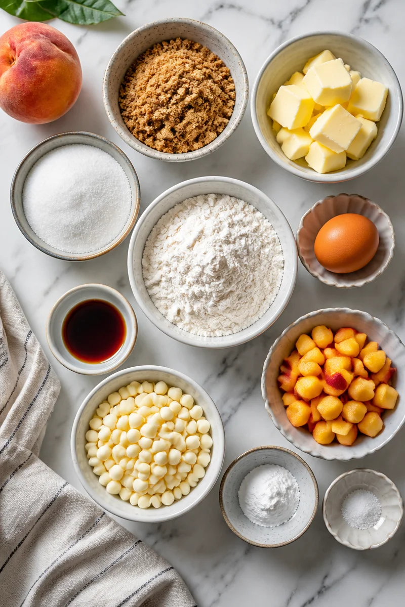 Tender & Chewy Peaches and Cream Cookies